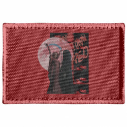 Шеврон прямоугольный Doja Cat Paint The Town Red - FATLINE Шеврон прямоугольный Doja Cat Paint The Town Red