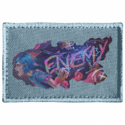 Шеврон прямоугольный Enemy