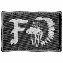 Шеврон прямоугольный Forward skull - FATLINE Шеврон прямоугольный Forward skull