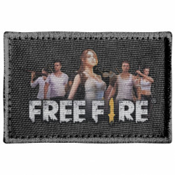 Шеврон прямокутний Free Fire Team - FATLINE Шеврон прямокутний Free Fire Team