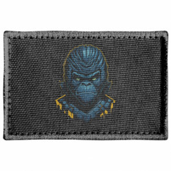 Шеврон прямоугольный Горилла зверобот-трансформер - FATLINE Шеврон прямоугольный Горилла зверобот-трансформер