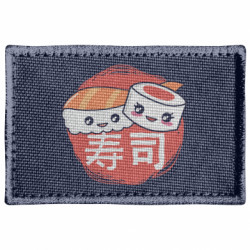 Шеврон прямоугольный Happy sushi - FATLINE Шеврон прямоугольный Happy sushi