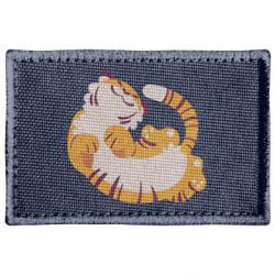 Шеврон прямоугольный Happy tiger - FATLINE Шеврон прямоугольный Happy tiger