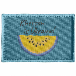 Шеврон прямоугольный Херсон – это Украина! - FATLINE Шеврон прямоугольный Херсон – это Украина!