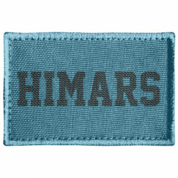 Шеврон прямокутний Himars напис