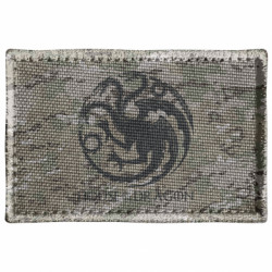 Шеврон прямоугольный House Of The Dragon Logo - FATLINE Шеврон прямоугольный House Of The Dragon Logo