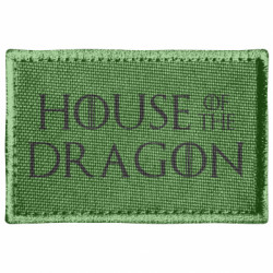 Шеврон прямоугольный House Of The Dragon - FATLINE Шеврон прямоугольный House Of The Dragon