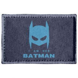 Шеврон прямоугольный I Am Her Batman - FATLINE Шеврон прямоугольный I Am Her Batman