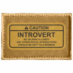 Шеврон прямоугольный Introvert - FATLINE Шеврон прямоугольный Introvert