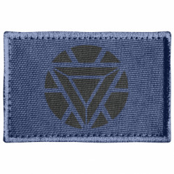 Шеврон прямоугольный Iron Man Heart - FATLINE Шеврон прямоугольный Iron Man Heart