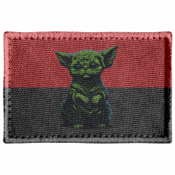 Шеврон прямокутний Кіт Йода