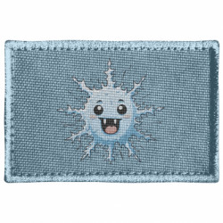 Шеврон прямоугольный Крэйзи снежинка - FATLINE Шеврон прямоугольный Крэйзи снежинка