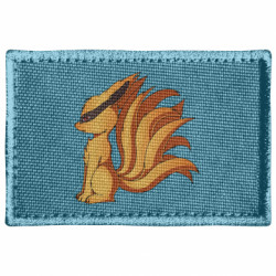 Шеврон прямокутний Курама - Наруто - FATLINE Шеврон прямокутний Курама - Наруто