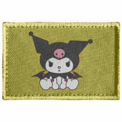 Шеврон прямоугольный Куроми. Сидит - FATLINE Шеврон прямоугольный Куроми. Сидит