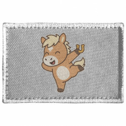 Шеврон прямокутний Лоша вдачі на рік Коня - FATLINE Шеврон прямокутний Лоша вдачі на рік Коня