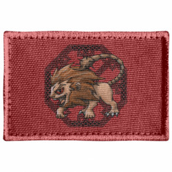 Шеврон прямоугольный Manticore art - FATLINE Шеврон прямоугольный Manticore art