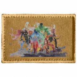 Шеврон прямоугольный Мстители Арт - FATLINE Шеврон прямоугольный Мстители Арт