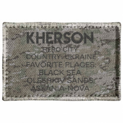 Шеврон прямоугольный Город Герой Херсон - FATLINE Шеврон прямоугольный Город Герой Херсон