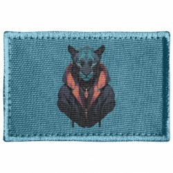 Шеврон прямоугольный модная пантера - FATLINE Шеврон прямоугольный модная пантера