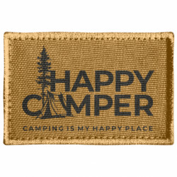 Шеврон прямоугольный My happy place - FATLINE Шеврон прямоугольный My happy place