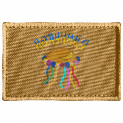 Шеврон прямоугольный Паляница-Полуница венок с ленточками - FATLINE Шеврон прямоугольный Паляница-Полуница венок с ленточками