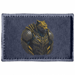 Шеврон прямоугольный Пантера зверобот-трансформер - FATLINE Шеврон прямоугольный Пантера зверобот-трансформер