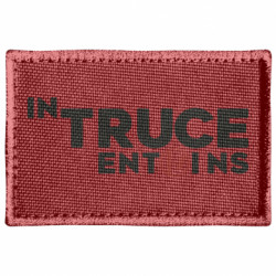 Шеврон прямоугольный Truce х Intentions - FATLINE Шеврон прямоугольный Truce х Intentions