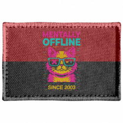 Шеврон прямоугольный Мысленно оффлайн - FATLINE Шеврон прямоугольный Мысленно оффлайн