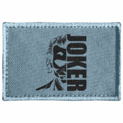 Шеврон прямокутний портрет джокера - FATLINE Шеврон прямокутний портрет джокера