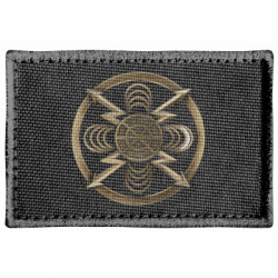 Шеврон прямоугольный Радиотехнические войска и войска связи - FATLINE Шеврон прямоугольный Радиотехнические войска и войска связи