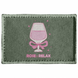 Шеврон прямоугольный Розовый релакс в бокале - FATLINE Шеврон прямоугольный Розовый релакс в бокале