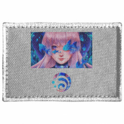 Шеврон прямокутний Sangonomiya Kokomi art