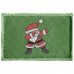 Шеврон прямоугольный Santa dabbing - FATLINE Шеврон прямоугольный Santa dabbing