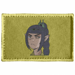 Шеврон прямокутний Шедоухарт Baldur's Gate - FATLINE Шеврон прямокутний Шедоухарт Baldur's Gate