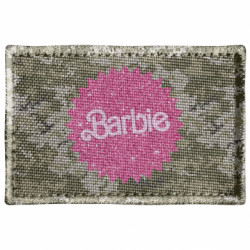 Шеврон прямокутний Sparkling Barbie logo - FATLINE Шеврон прямокутний Sparkling Barbie logo