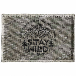 Шеврон прямоугольный Stay Wild - FATLINE Шеврон прямоугольный Stay Wild