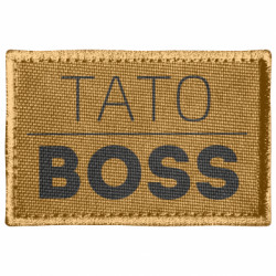 Шеврон прямоугольный Папа Boss - FATLINE Шеврон прямоугольный Папа Boss