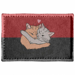 Шеврон прямокутний Тепло там, де ТИ - FATLINE Шеврон прямокутний Тепло там, де ТИ