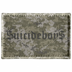 Шеврон прямоугольный $uicideBoy$ Logo - FATLINE Шеврон прямоугольный $uicideBoy$ Logo