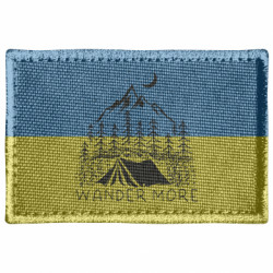 Шеврон прямоугольный Wander more - FATLINE Шеврон прямоугольный Wander more