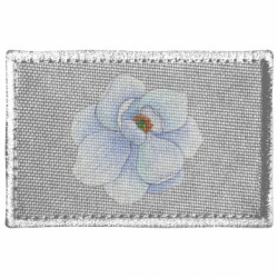 Шеврон прямоугольный Watercolor flower - FATLINE Шеврон прямоугольный Watercolor flower