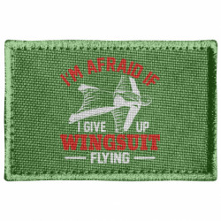 Шеврон прямокутний Wingsuit Flying