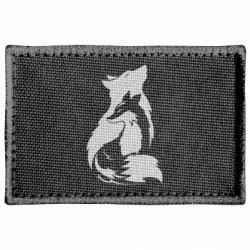 Шеврон прямокутний Wolf And Fox