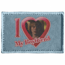 Шеврон прямокутний Я люблю свого хлопця Джонатана