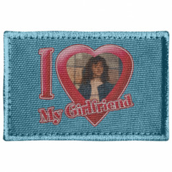 Шеврон прямокутний Я люблю свою дівчину Ненсі
