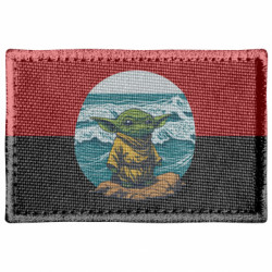 Шеврон прямоугольный Йода на море - FATLINE Шеврон прямоугольный Йода на море