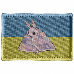 Шеврон прямоугольный Замерзшая моль - FATLINE Шеврон прямоугольный Замерзшая моль