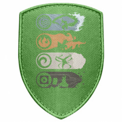 Шевроны щит - FATLINE