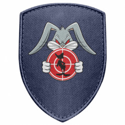 Шеврон щит Багз Банні проти Даффі Дака - FATLINE Шеврон щит Багз Банні проти Даффі Дака