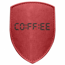 Шеврон щит Час кави